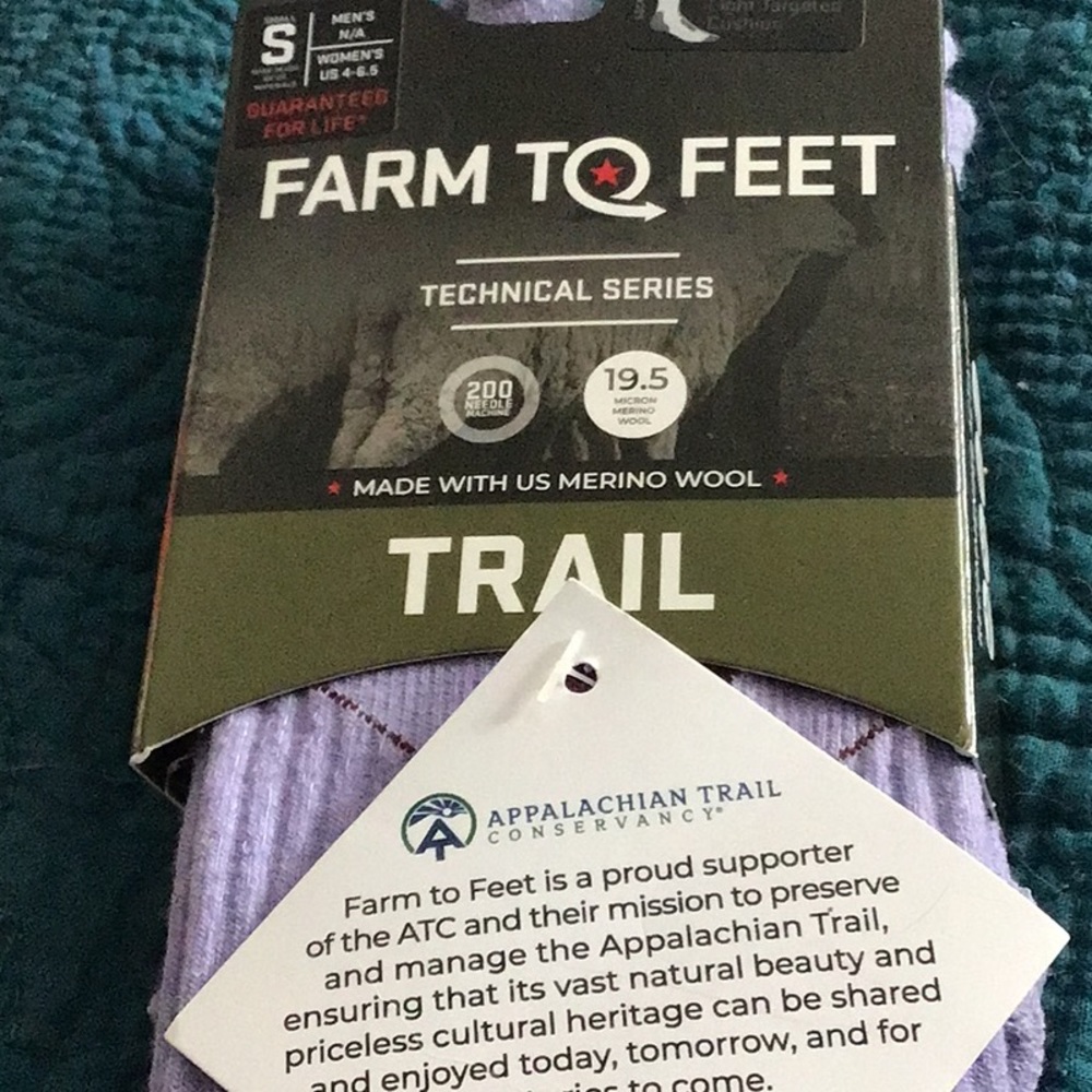 Socks for trail walking